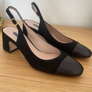 Stuart Weitzman Slingback Black - never worn